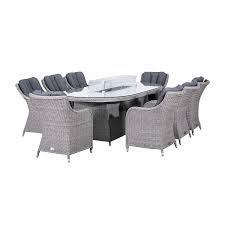 Check spelling or type a new query. Camilla 8 Seater Rattan Oval Firepit Set