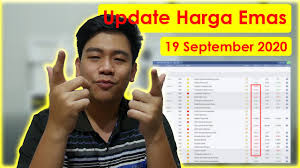 Harga emas 375 per gram september 2019. Harga Emas 19 September 2020 Lagi2 Keanehan Terjadi Youtube