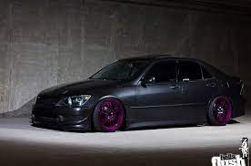 Lexus-is300-gray-graphite-pearl-enkei-rpf1-purple-4 - Rides Styling Lexus Is300 Lexus Japanese Cars