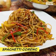 Cabaran sebenarnya hendak masak sambil tangkap gambar ini. Seismik Makan Spaghetti Goreng Facebook