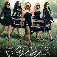 Beautiful girls in their caskets. Pretty Little Liars Casket On Poster Who Dies In Season 6b Hollywood Life