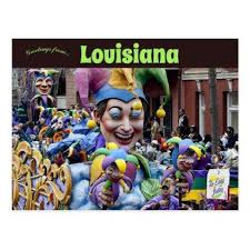 Download this free vector about luxurious mardi gras face masks cartoon, and discover more than 11 million professional graphic resources on freepik. Mardi Gras Festival New Orleans Louisiana Postcard Zazzle Com In 2021 Mardi Gras Parade New Orleans Mardi Gras Mardi Gras