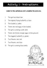 Free Following Directions Worksheets Listening Skills Worksheets Listening Skills Therapy Activities