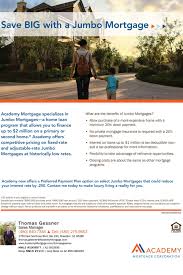 Jumbo Mortgages Thomas Gessner Loan Officer With The Bongard Gessner Team At Academy Mortgage Chandler Branch Jumbo Mortgage Finance Loans Home Loans