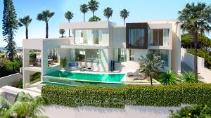 Villa contemporaine (apartment), yaoundé (cameroon) deals. Nouvelle Villa Moderne A Vendre Avec Vue Mer Nueva Andalucia Marbella