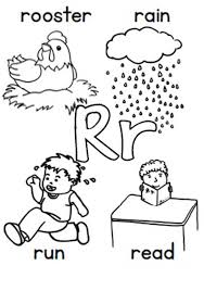 Click to follow us on facebook and google+ : Learn Alphabet Letter R Coloring Page Bulk Color