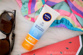 Anti aging sunscreen by nivea. Review Nivea Sun Uv Face Moisture Mousse And Q 10 Anti Age And Anti Pigments Spf Adjusting Beauty
