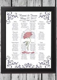 Beauty And The Beast Themed Wedding Seating Chart Sit Back