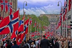 Children's parade on karl johansgate. 17 Mai Karl Johans Gate Oslo Beautiful Norway Norway Oslo
