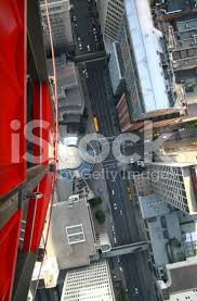 View From Calgary Tower Glass Floor Calgary Stock Photos Tower