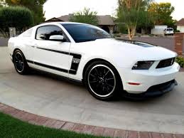 Black And White Mustang Gt 2012 Boss Mustang 302 Rare White Black Stormtrooper Fordmustang Autos Y Motos Autos Coches