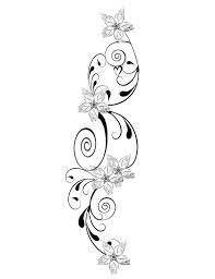 Google Image Result For Http Th04 Deviantart Net Fs70 Pre I 2009 346 6 D Flower Design Redo By Xxmidn Jasmine Flower Tattoos Vine Tattoos Flower Vine Tattoos