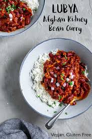 Serve hot or slightly chilled. Afghan Kidney Bean Curry Lubya The Curious Chickpea
