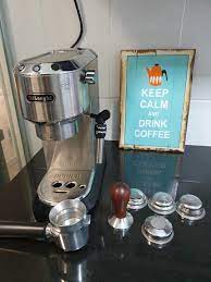 Shopping cart feature kevin spacey wheel of impressions recette gateau savoie, once sans gluten big and tall moisture wicking. Delonghi Dedica 685 Espresso Machine Bundle Tv Home Appliances Kitchen Appliances Coffee Machines Makers On Carousell