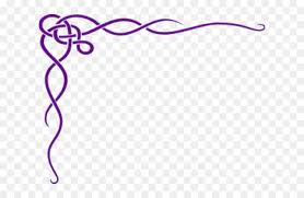 Download purple flower clip art stock photos. Purple Flower Clipart Border Purple Border Clipart Hd Png Download Vhv