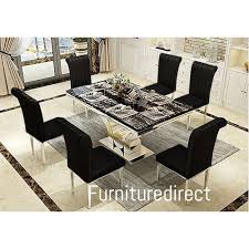 Let The Love And Unity In Home Come Alive In Your Family As You Gather Around This Exquisitely Dining Sets Modern Dining Room Style Modern Dining Set Furniture