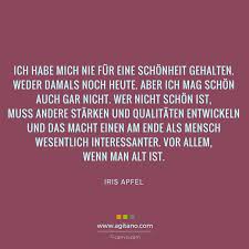 Iris Apfel Ich Habe Mich Nie Für Eine Schönheit Agitano