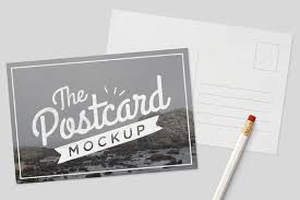 Mockup Postcards Postcard Mockup Postcard Postcard Design