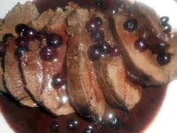 Recette De Roti De Cerf Aux Myrtilles Roti De Cerf Recette Gibier Chevreuil Recette