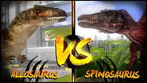 Allosaurus Vs Spinosaurus Vs T-Rex, Indoraptor, Giganotosaurus - Dinosaurs  Fighting - Jwe Jurassic - Youtube