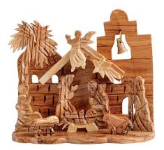 Olivewood Nativity Scene Bethlehem West Bank Nativity Scene Diy Christmas Nativity Set Nativity Scene