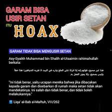 Gak Benar Garam Bisa Mengusir Setan Kutipan Pelajaran Hidup Kutipan Kutipan Agama