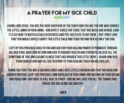 These quotes for sick kids will motivate them when they are feeling down and reassure them that illness and disability are normal. 20 Miracle Prayers For A Sick Child Nursebuff