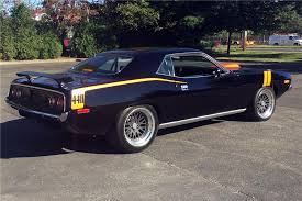 Image result for Honey Gold 1973 Barracuda