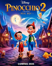 🎬Pinocchio 2 (2025) Great news for Disney fans and lovers of classic fairy  tales—Pinocchio 2 is set to arrive in 2025, promising to continue the  heartwarming journey of the wooden boy who