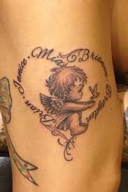 Tattoos On Pinterest Baby Angel Tattoo Butterfly Tattoos And Angels Baby Angel Tattoo Angel Tattoo Designs Angel Tattoo For Women