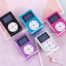 Mp3 Music Player Portable Clip Mini Metal LCD Screen Player | Shopee  Malaysia