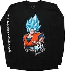15% off sitewide (excluding sale items, exclusives, and select items) id: Amazon Com Dragonball Z Ssgss Goku Victory Long Sleeve Shirt Clothing Shoes Jewelry
