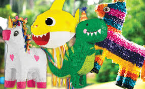 Children celebrating thanksgiving with a turkey piñata the turkey piñata broke open, children running to gather candy family eating thanksgiving dinner Pinatas Candy Party America Parker Co Party Supplies Birthdays Themes Tableware
