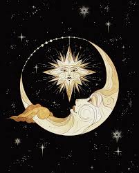 The Moon The Star 2 3 Things That Have A Forever Place In My Heart Another Illustration Inspired By Our Collaborative Coll Celestial Art Moon Art Tarot Art