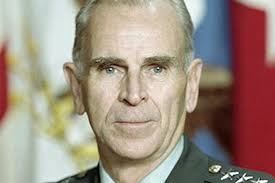 Gen. John Vessey Jr. was mission leader, Joint Chiefs chairman