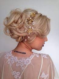 Gorgeous Wedding Updo On Blonde Hair Hair Jewelry By Mignonne Handmade Hair By Heather C Easy Updos For Long Hair Bridal Hair Updo Wedding Hair Inspiration