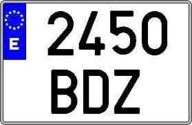 Twelve different license plates europe from the twentieth century. Placas De Matriculas Matriculas Europeas Recamauto