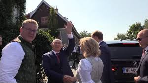 wedding of Austrian foreign minister ...