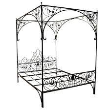 Rod iron canopy bed frame. Queen Wrought Iron Vine Canopy Bed 1stdibs Com Iron Canopy Bed Gothic Home Decor Wrought Iron Beds