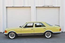 Image result for Mimosa Yellow 1980 Mercedes