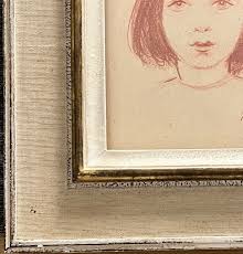 Paul Jakob Müller (1894-1982) Portrait Röttel Zeichnung