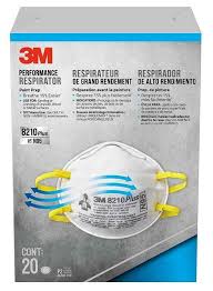 3m Particulate Respirator N95 8210 Plus 10 Pack 3m Face Mask Sanding Dental Supplies