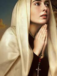 Saint Bernadette Print: Our Lady of Lourdes, Religious Home Decor