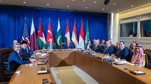 بيان عربي إسلامي حول ما جرى مناقشته مع ترامب بشأن غزة - CNN Arabic