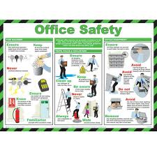 Office Safety Poster Health And Safety Poster Workplace Safety And Health Workplace Safety