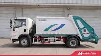 Sinotruk New Basura HOWO Waste Refuse 4X2 6X4 Light Dump Cargo Heavy Trailer Tank Hook Lift Swing Arm Sanitation Vehicle Garbage Compactor Truck