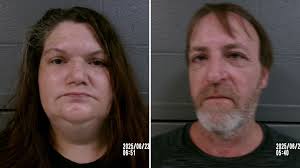 A couple was arrested after three dogs were found tied up outside in  extreme heat with no access to water in Barbour County yesterday. ⬇️