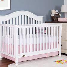 Browse a variety of housewares, furniture and decor. Amazon Com Tillyou Crib Skirt Pleated Light Pink 100 Natural Cotton Nursery Crib Bedding Skirts For Baby Boys And Girls 14 Drop Baby