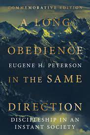 Eugene peterson's classic book a long obedience in the same direction is built on the fifteen songs of peterson clearly demonstrates that a lifelong obedience is the only true path of discipleship to one of my most favorite quotes from the book: A Long Obedience In The Same Direction Discipleship In An Instant Society Peterson Eugene H Peterson Leif 9780830846610 Amazon Com Books