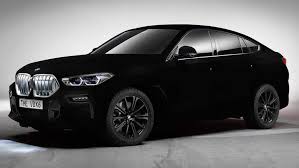 BMW X6 Vantablack Is The World's Darkest Black Colour Car